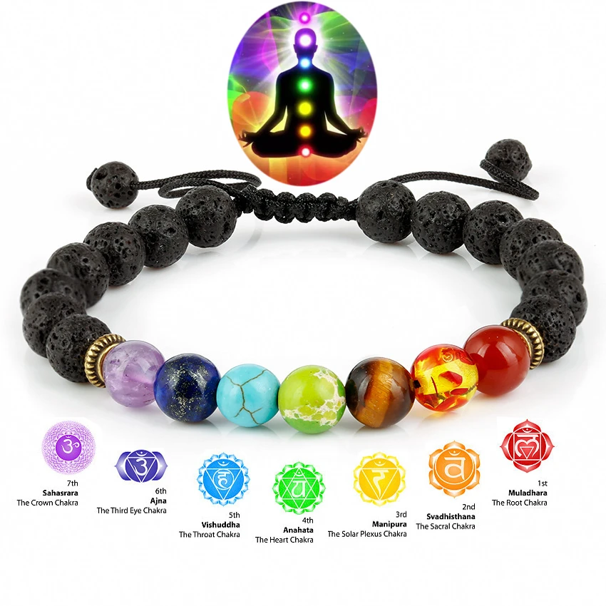 Black Lava Rock 8mm Beads 7 Chakra Bracelets For Women Femme Yoga Bracelet Friendship Charm Beads Bracelet Jewelry Adjustable Charm Bracelets Aliexpress Black Lava Rock 8mm Beads 7 Chakra Bracelets For Women Femme Yoga Bracelet Friendship Charm Beads Bracelet Jewelry Adjustable Charm Bracelets Aliexpress