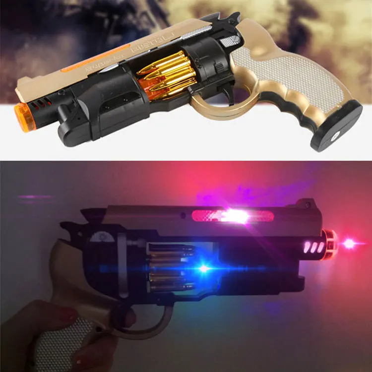 

Cool Gun with Electric Toy Gun Stall Hot Selling Toy Yoshitomo 3302 Revolver Eight Sound Gun