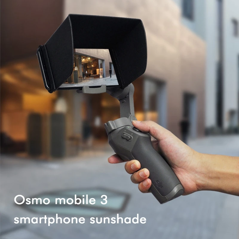 STARTRC солнцезащитный козырек для смартфона 4,7-5,5 дюймов для DJI OSMO Mobile 2/3 ручной карданный стабилизатор аксессуары