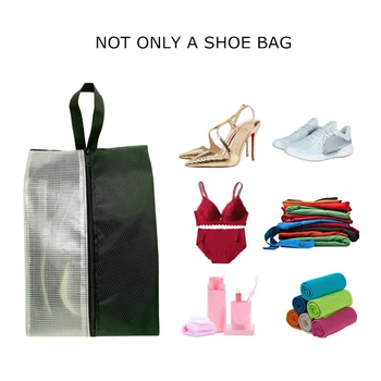

Portable Waterproof Organiser Travel Bag Shoe Bag Closet Organizer Beach Storage Bag Toy Bag Shoes Sorting Organizer Bags