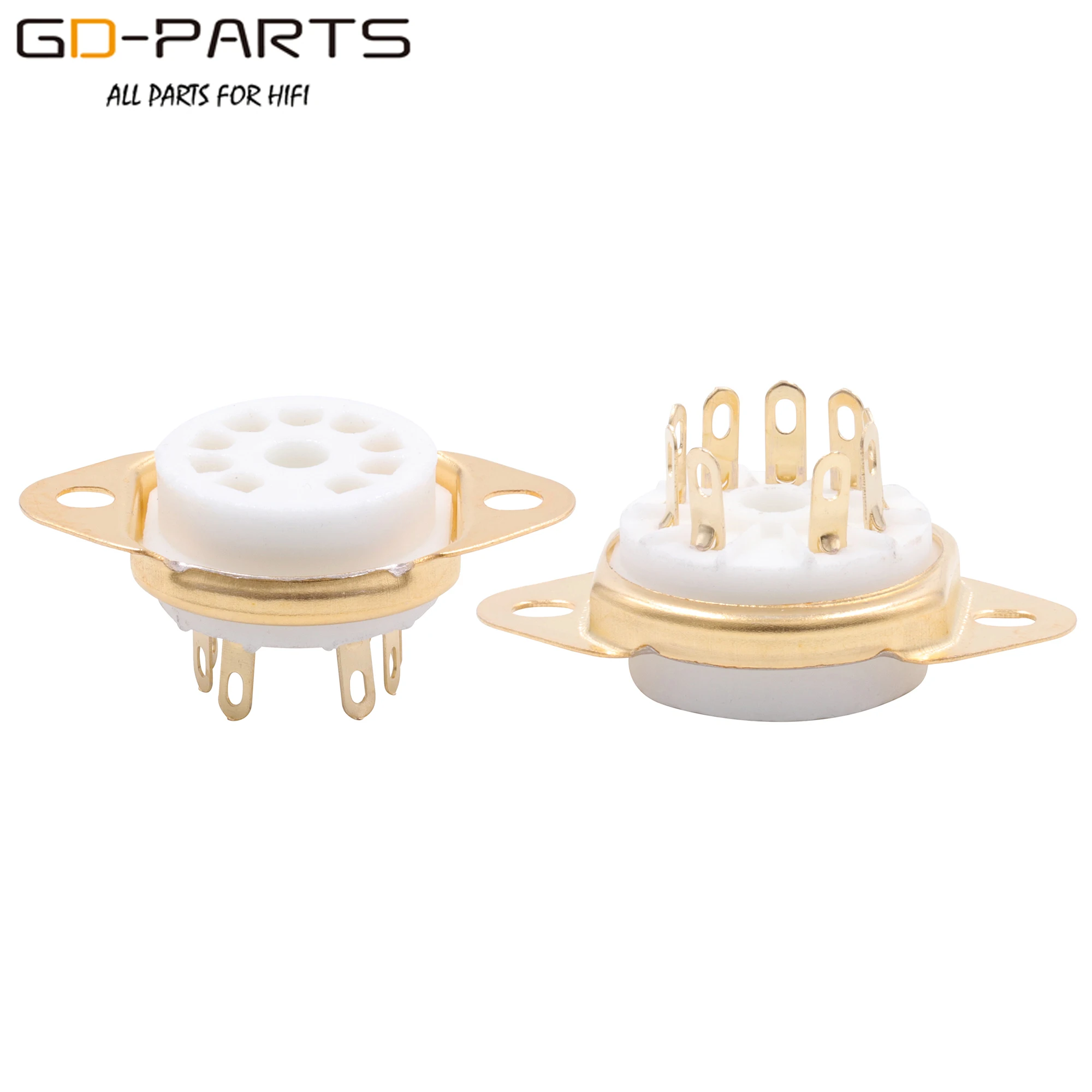 Крепление на нижнюю часть шасси 9pin керамические трубчатые гнезда КЛАПАННОЕ