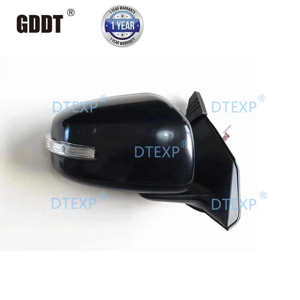 9 WIREs  LHD No Painting Auto Fold Side Mirror for Lancer Ex Rear Mirror with Turning Signal Lamp Glass Heat FOR LANCER GT