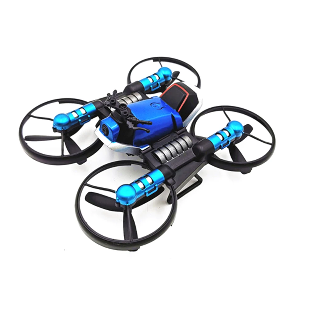 2 в 1 6 оси 2,4 г складной мотоцикл rc воздушный Квадрокоптер WiFi камера игрушка WiFi камера чехлы доступ в режиме реального времени FPV все функции