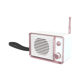 

DW01 Travel Heavy Bass USB Wireless Mobile Phone HIFI Cute Audio Rechargeable Bluetooth Speaker Portable Stereo Mini Retro