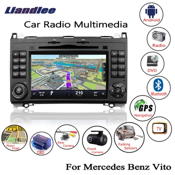 شراءLiandlee لسيارة مرسيدس بنز فيتو 2014 ~ 2017 راديو أندرويد مشغل CD DVD GPS الوسائط الملاحة خرائط الكاميرا OBD شاشة التلفزيون