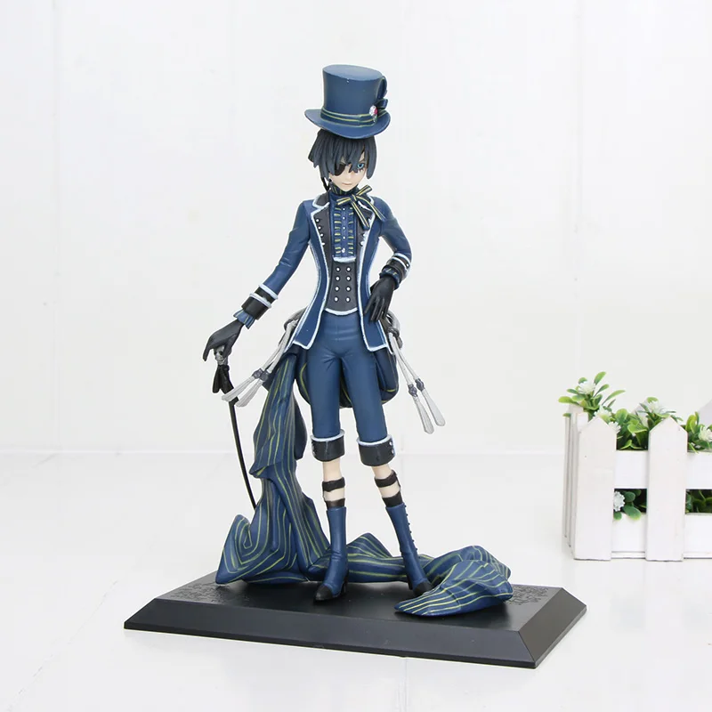 Аниме Черный дворецкий фигурка игрушка Ciel Phantomhive Kuroshitsuji minists Sebastian Black Butler Nendoroid фигурка игрушка - Цвет: 5 without box