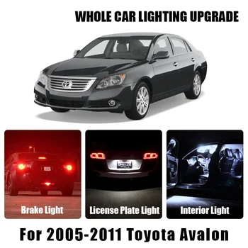 

White Amber Car LED Bulbs Brake Parking Reverse Light For Toyota Avalon 2005-2012 Turn Signal Lamp Exterior Interior LED Light
