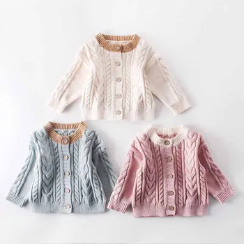 

Baby Sweaters For Girl Autumn Winter Baby Girls Cardigan Jacket Coat Knitted Baby Clothes Infant Toddler Cardigan For Girls