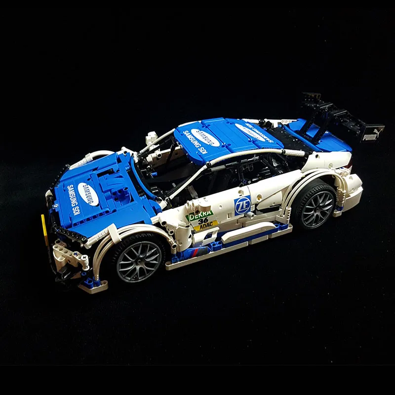 Технический RC двигатель мощность функция MOC-4339 M4 DTM Мобильный автомобиль строительные Конструкторы кирпичи день рождения самодельные игрушки подарки
