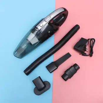 

1Pc Portable Mini Handheld Wet Dry Duster Dirt Collector Vacuum Cleaner Dust Cleaner for Car with UK Plug (Black)
