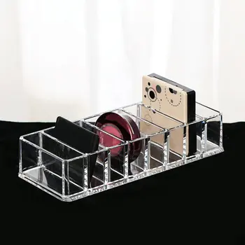 

Acrylic Storage Box Case Transparent Organizer Cosmetic Eye Shadow Powder