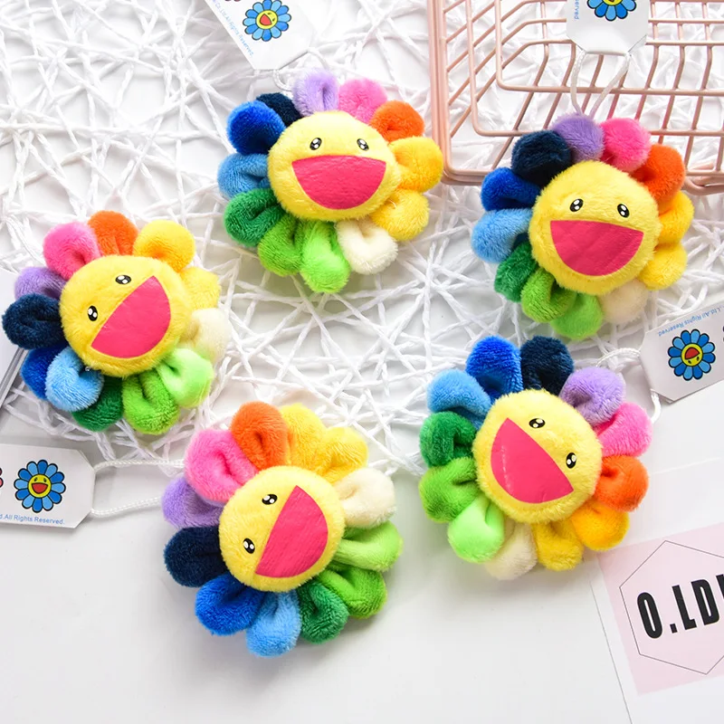 

Korean-style Creative Sunflower Brooch Students Cute Cartoon Flannel School Bag Fashion Simple Brilliance Eaves Is-Decoration
