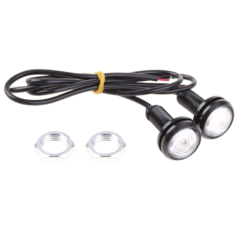 1  Ʈ  23mm 12V ڵ LED DRL ְ  Ʈ   
