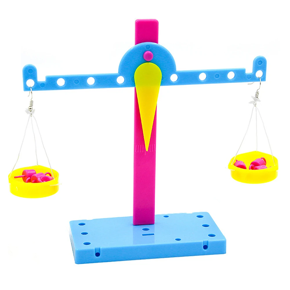 Детские Принцип рычага балансовый масштаб Ранние обучающие игрушки для детей Эксперименты Материал преподавания физики сделай-сам набор игрушек