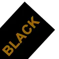 gold on black