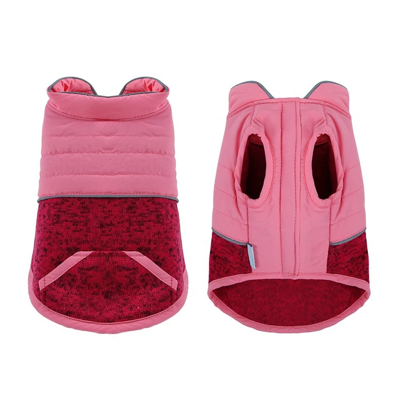 

Pet Clothes Dog Vest Jacket Autumn Winter Warm Fleece Dog Coat For Small Medium Large Dogs Puppy Outwear Bulldog Pug Clothing