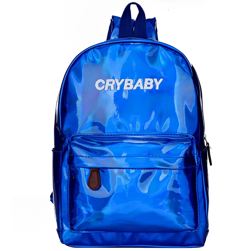crybaby holographic backpack