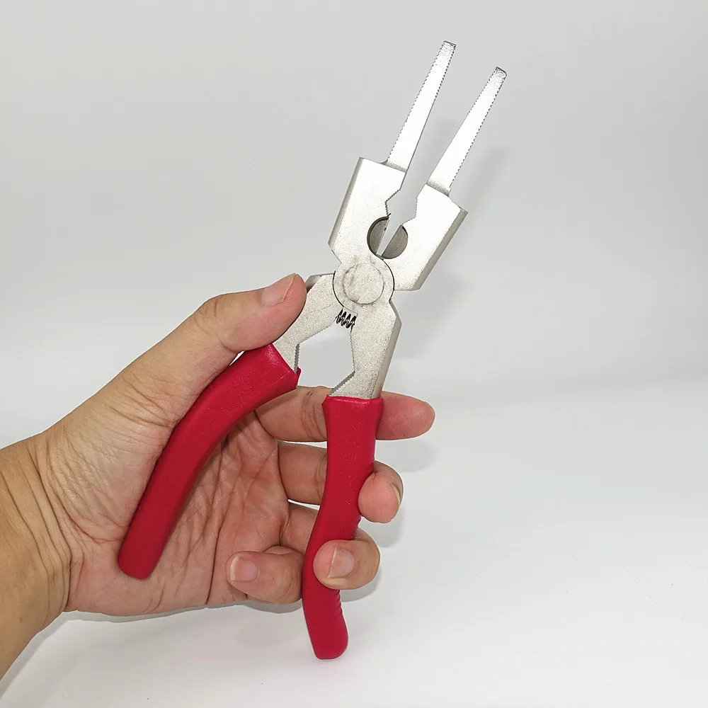 Multipurpose MIG Welding Pliers Flat Mouth Pincers Wire Cutting Spring Loaded welding pliers
