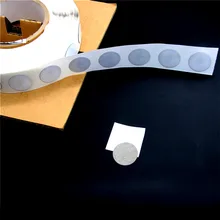 100 шт 13,56 МГц металлический зажим стикер RFID 1K S50 IC карта бирка для контрольно-пропускной системы/этикетки/наклейки Поддержка SONY/htc/samsung/LG и т. Д