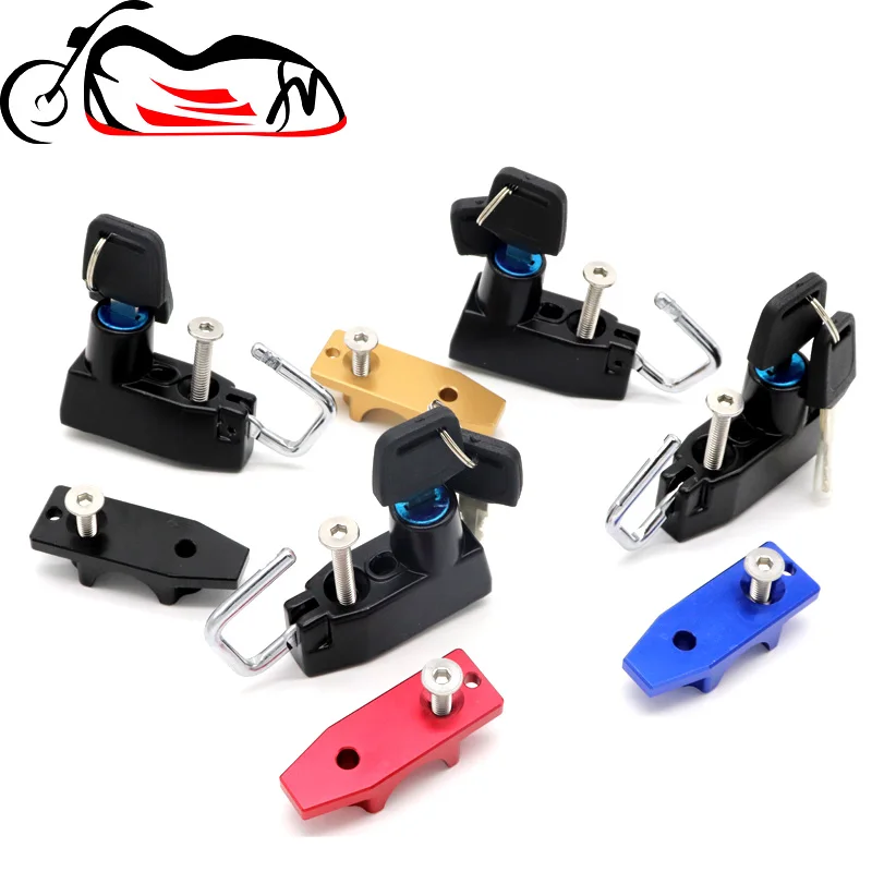 Motorcycle Helmet Lock For HONDA CB150R CB300R CB300F CB500F CB500X CB650F CB 500F/X Accessories Handlebar Handle Bar Clamp