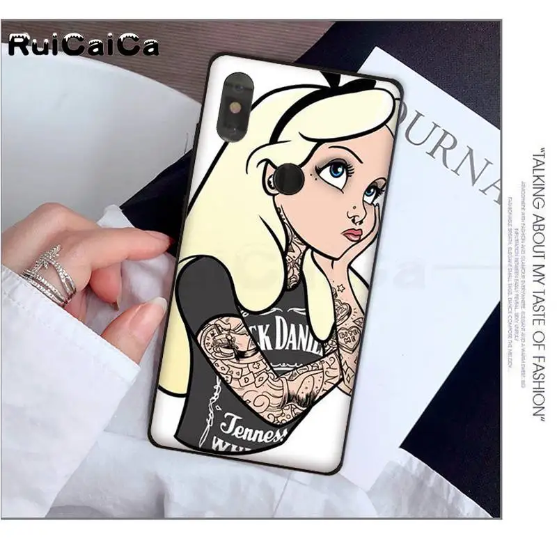 Tattooed Alice Ariel Jasmine princess cartoon