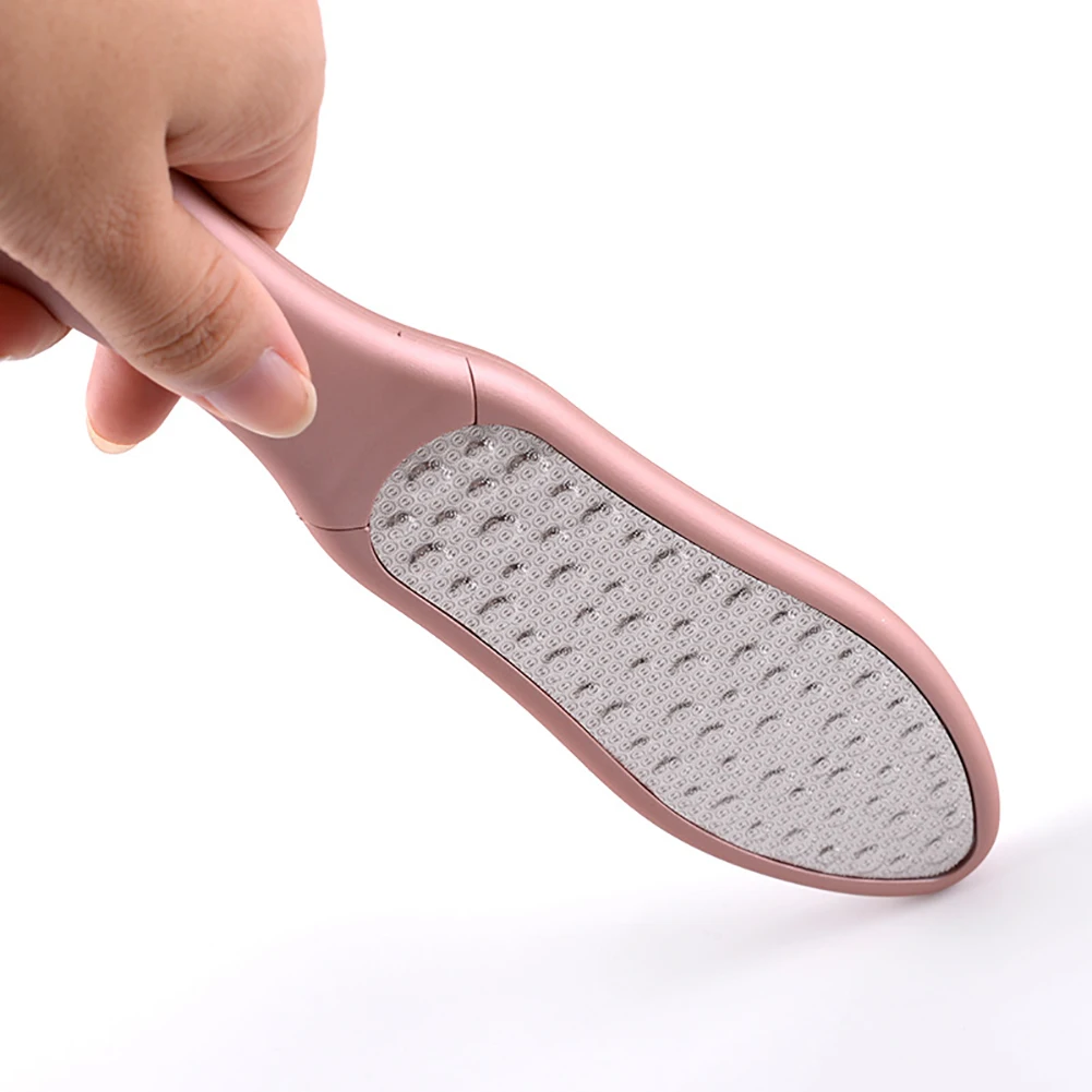 Professional 1PC Black Stainless Steel Double-Side Foot File Heel Grater  For The Feet Pedicure Rasp Remover Scrub Pedicure Tool - AliExpress