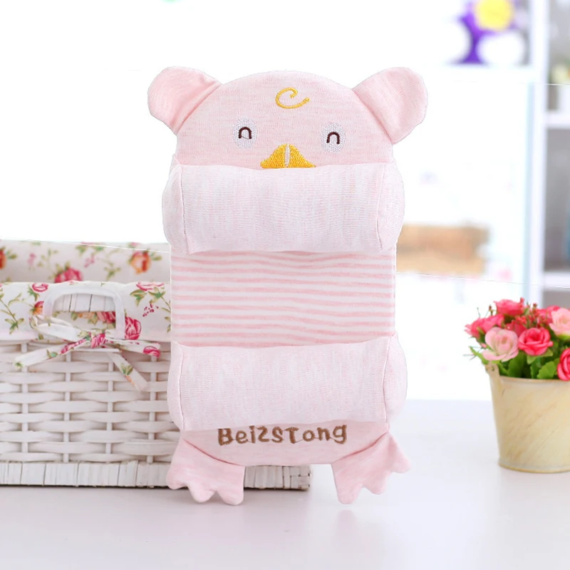 Baby pillow Sleep Anti-rollover flat head pillow Newborn Head Positioner baby Sleeping pillow Comfortable Bedding