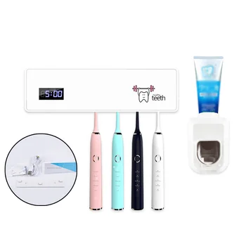 

Intelligent Antisepsis UV Drying Light Electric Toothbrush Holder Home Cleaner Smart Auto Induction Switch Automatic Power Off