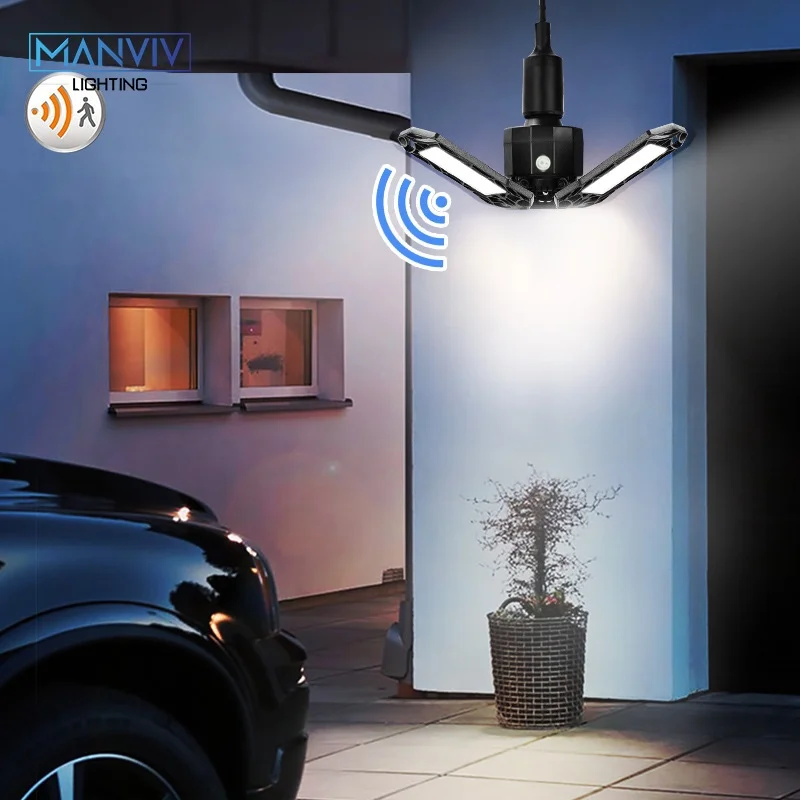 Radar LED Garage Light Motion Sensor 