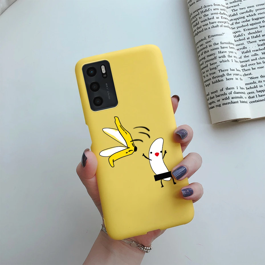 cases for oppo black For Oppo A16s a16 Case 6.52'' Cute Painted Soft Silicone Back Cover for OPPO A16 2021 A 16 S Phone Cases Shockproof Fundas Coque a cases for oppo phones