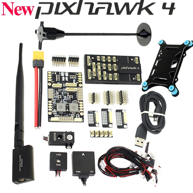 Новинка Контроллер полета Pixhawk PX4 PIX 2.4.8 телеметрический + M8N GPS Minim OSD PM выключатель