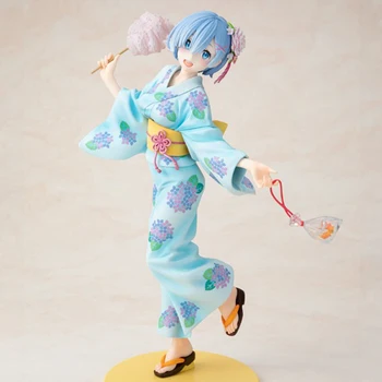 

Anime Re Life in a different world from zero Yukata ver Rem Sexy girls Anime PVC Action Figures toys Anime figure Toys For Kids