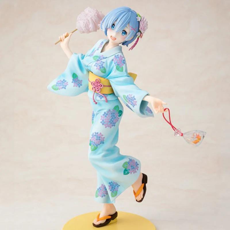 Аниме Re Life in a different world от zero Yukata ver Rem сексуальные девушки аниме ПВХ экшн Фигурки
