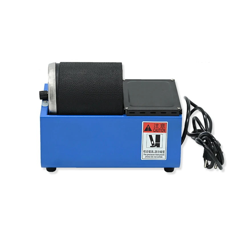 

Jewelry Tool Mini Rotary Polishing Machine With Rubber Bucket Automatic Wenwan Polishing Machine Electric Polishing Equipment