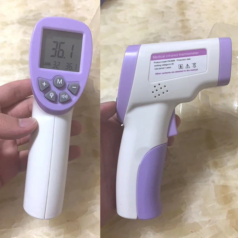 

Handheld Infrared Thermometer Temperature Meter Non-contact Forehead Measuring Portable Adult Baby MSU99