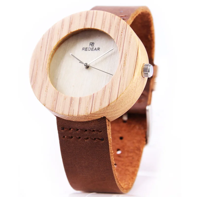 

2020 Direct Selling Rui Deere Disc Contracted Maple Ladies Watch Fashion Hot Style Wooden Wrist