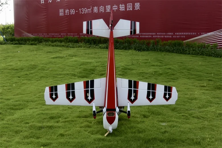 SKYWING деревянный материал самолет RC 3D самолет радиоуправляемая модель для хобби игрушки 73 дюймов размах крыльев 7" 120E slick360 35cc 3D EP/GP самолет комплект