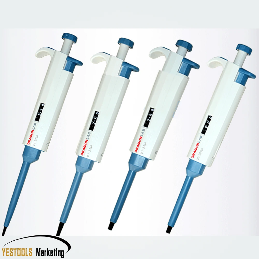 Lab Digital Pipette Volume MicroPette Manual Single Channel Pipette