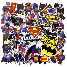 45 шт. Супермен, супергерой наклейки с изображением бетмена граффити наклейки для багажа телефон скейтборд loptop велосипед стены гитара Скрапбукинг