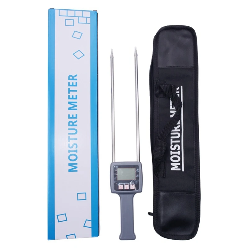 Tk100 портативный цифровой многофункциональный измеритель влажности для зерен, химических, пластиковых гранул, мыла, почвы