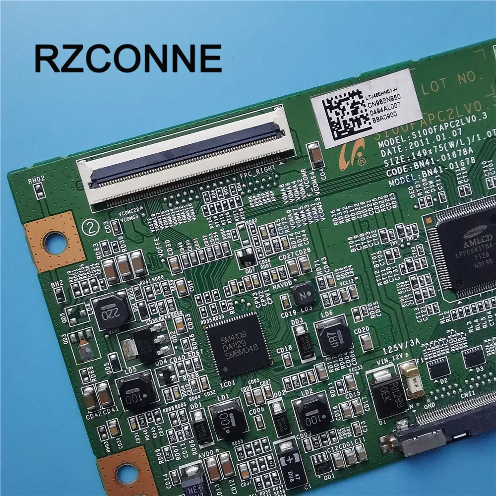 Плата T con для Samsung UA40D5000PR UA46D6600WJ UA46D5000PR логическая плата материнская BN41 01678A