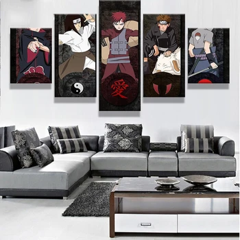 

Cross Stitch Painting 5D Diamond Home Decor Mosaic Picture Anime Naruto Roles Embroidery Pattern Full Round Drill Wall Sticker