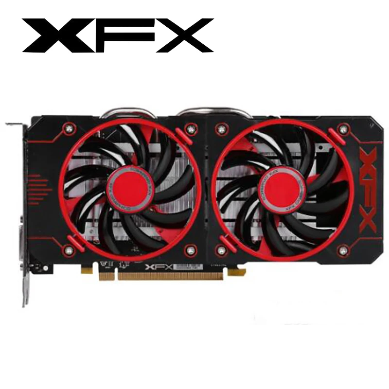 Видеокарта XFX RX560 4 Гб 128 бит для настольного ПК игровая видеокарта AMD Radeon RX560D б/у |