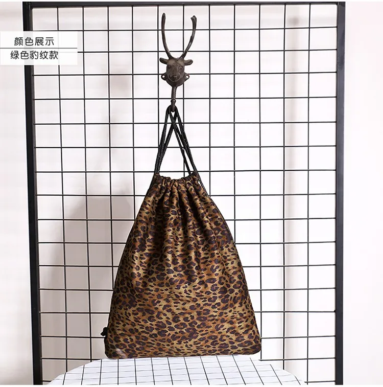

Korea Drawstring Lace Joker Large Capacity Canvas Backpack Trend Backpack Hong Kong Style Simple Schoolbag Ins Wind