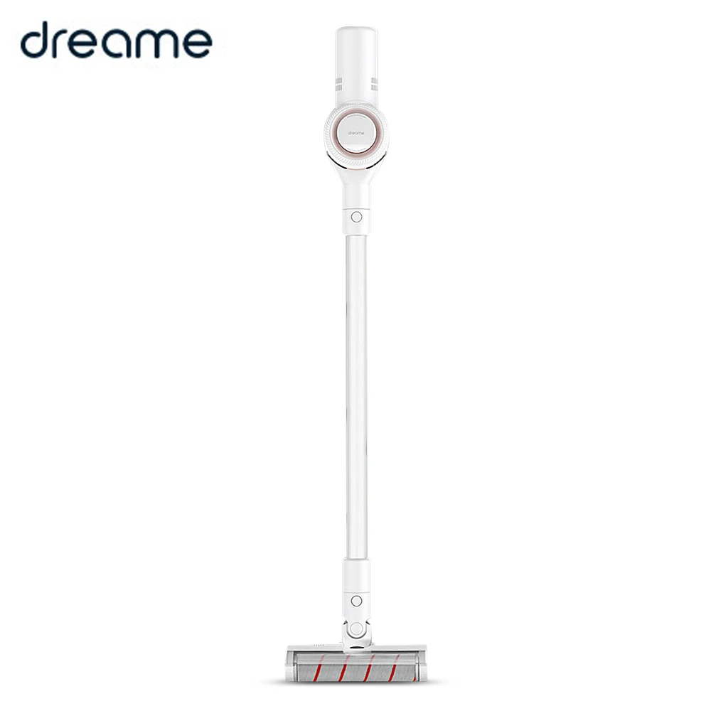 White Xiaomi Dreame V8 ручной беспроводной пылесос беспроводной циклонный фильтр ковер пылесборник ковер развертки - Цвет: White
