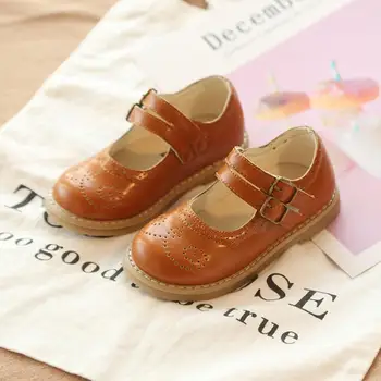 

New Summer Style Children Sandals for Girls Hollow Out soft Leather Princess Shoes Kids Beach Sandals Baby Toddler Shoes