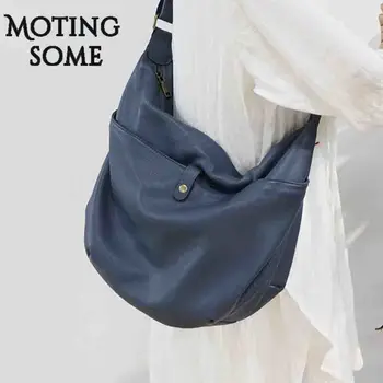 

Causal Style Genuine Leather Women Crossbody Bag First Layer Cowhide Hobos Bag Calfskin Natural Leather Handbag 2020 Trend New