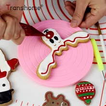 Transhome вращающийся стол для торта 14 см вращающийся на 360 градусов поворотный стол для торта, торта, печенья, украшения для печенья, подставка для торта, инструмент для выпечки