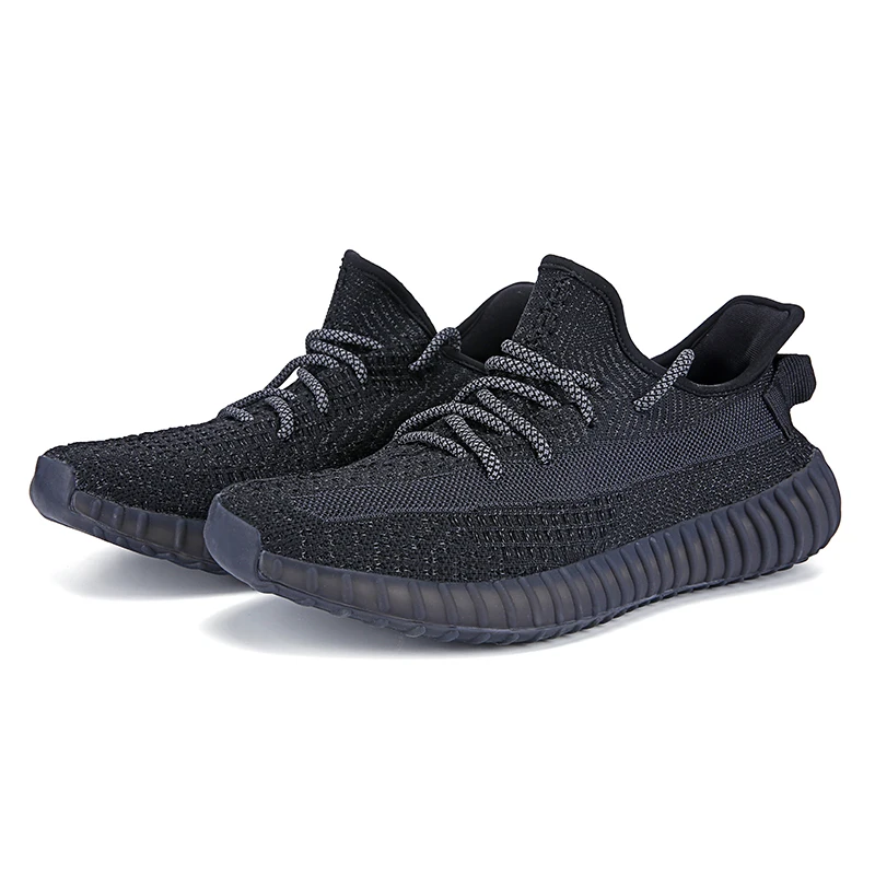 

Gypsophila Couple Sneakers Fly Woven Cutout Breathable Soft-Sole Shoes Boy Men Women Running Shoes Casual High Quality Sole