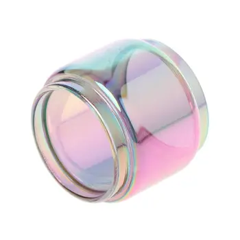 

Rainbow Transparent Vape Glass Tube Glass Tank Electronic Cigarette Accessories for TFV12 Prince Vaporizer Atomizer